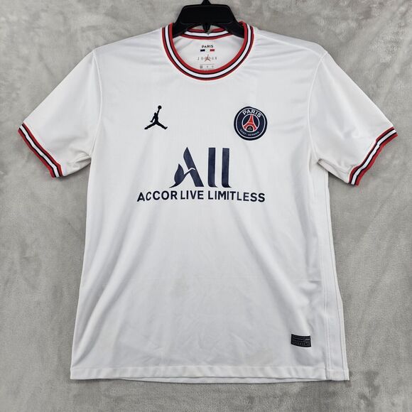 Paris Saint Germain Jordan Nike 4th UCL On-Field‎ Large Jersey - Picture 1 of 7